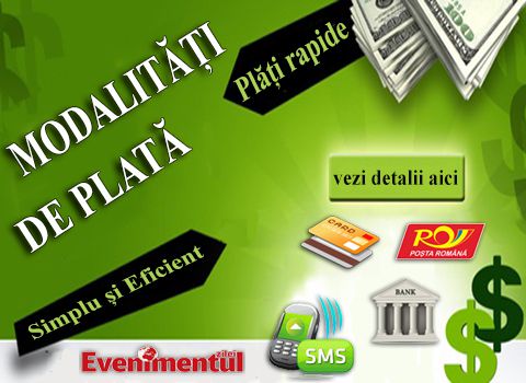 modalitati de plata evenimentul zilei